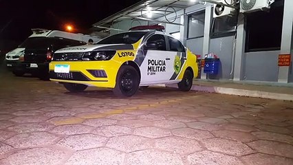 Download Video: Jovem é flagrado dentro de posto de combustíveis e é detido pela PM