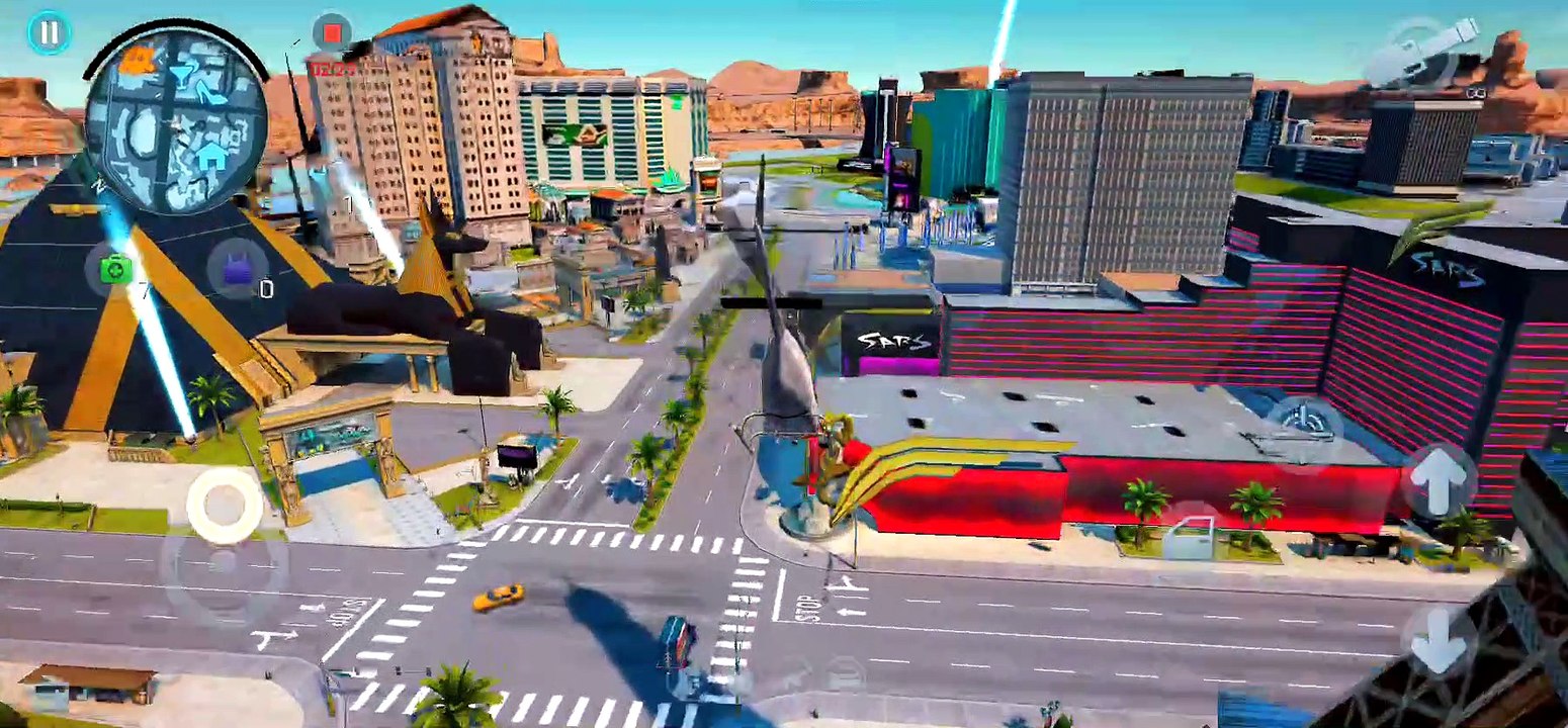 Derrapador auto de Gangstar Vegas y saltos con huidas ‍♀️