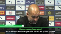 Guardiola explains Aguero bust-up