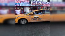 Esenler Otogarı’nda bayram dönüşü ‘taksi’ çilesi...Taksi sürücüsü polise rağmen yolcuyu almak istemedi