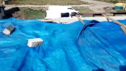 Ardahan'da şiddetli rüzgar