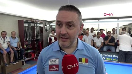 SPOR Ünlü bilardocu Caudron, İzmir'de 'Türk bilardocuları çok başarılı buluyorum'
