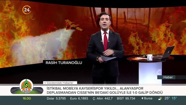 Muğla ve İzmir'deki yangınlara müdahale ediliyor