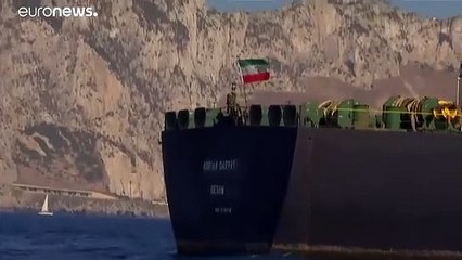 الناقلة (غريس1) تغير اسمها إلى (أدريان داريا1) وترفع العلم الإيراني