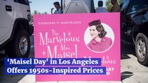 Amazon Holds A 'Maisel Day' In LA