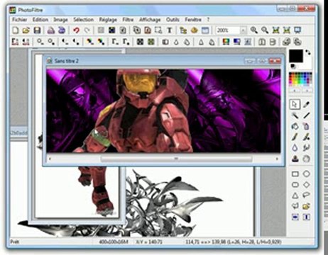 Tutoriel Photofiltre : Sign Halo