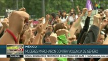 México: protestan en CDMX en rechazo a la violencia de género