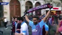 İstiklal'de Trabzonspor coşkusu