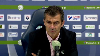Conférence de presse de Rui Almeida après SMCaen / FC Chambly