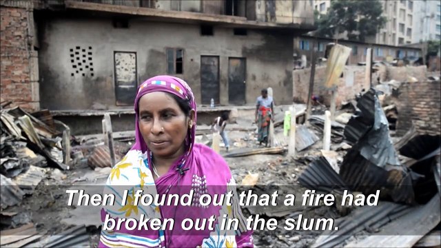 10,000 homeless after fire razes Bangladesh slum