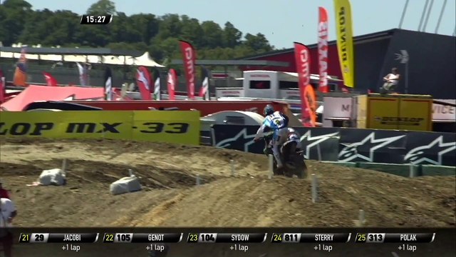 Geerts vs Boisrame - MX2 Race 1 - MXGP of Italy - Imola 2019