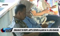 Alami 64 % Luka Bakar, Pernafasan dan Wajah Aiptu Erwin Berpotensi Rusak