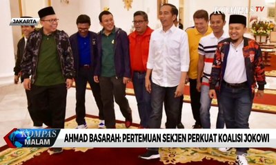 Ahmad Basarah: Pertemuan Sekjen Perkuat Koalisi Jokowi