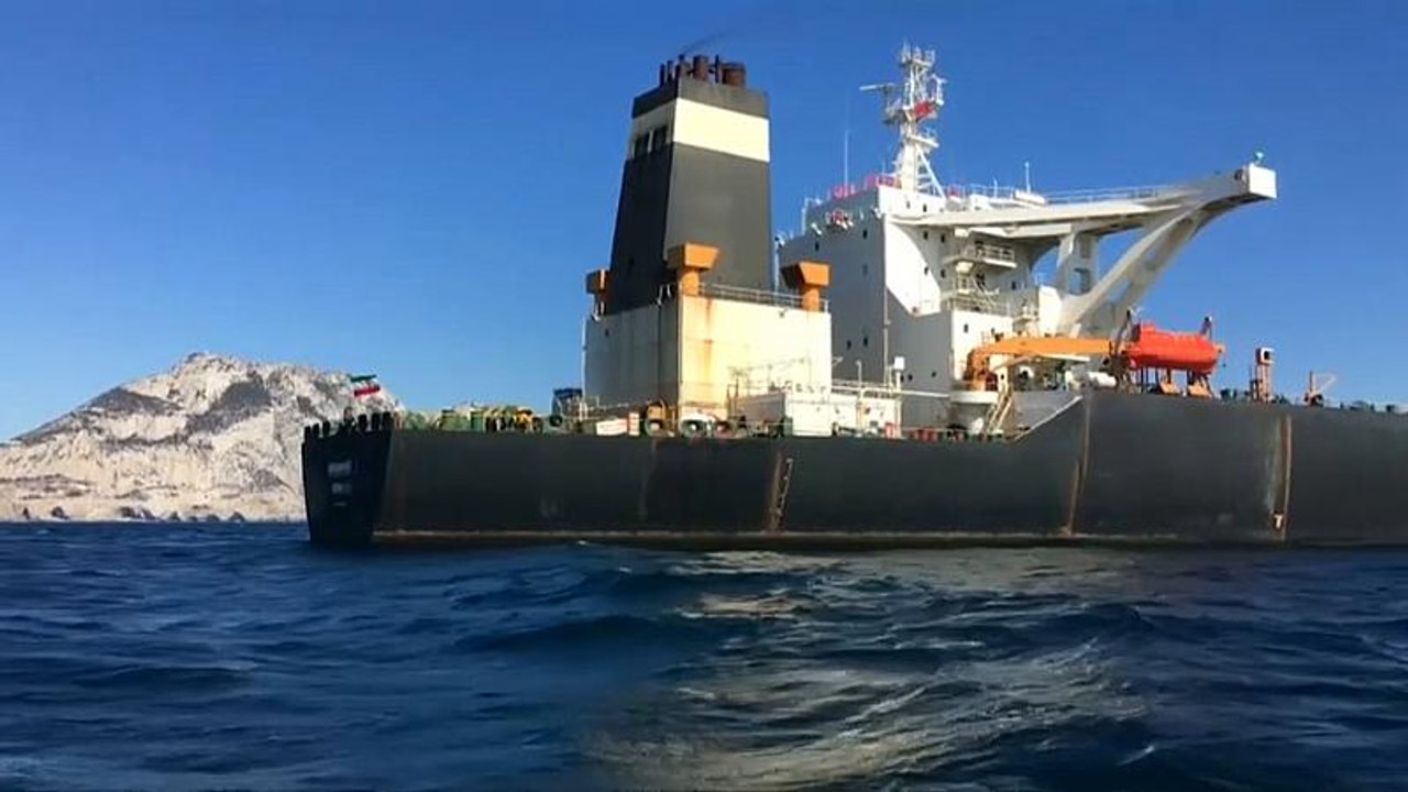 Gibraltar 'unable' to detain Iranian oil tanker despite US warrant