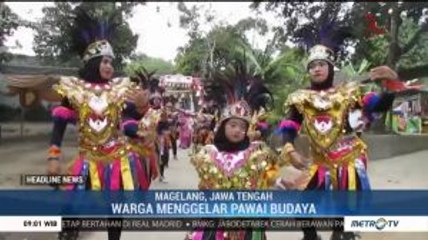 Peringati HUT RI, Warga Magelang Gelar Pawai Budaya