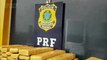 PRF prende homem com 85 quilos de maconha em carro roubado no Paraná