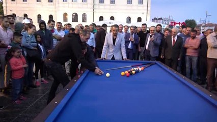 Sivas'ta "4 Eylül Bilardo Şampiyonası" düzenlendi