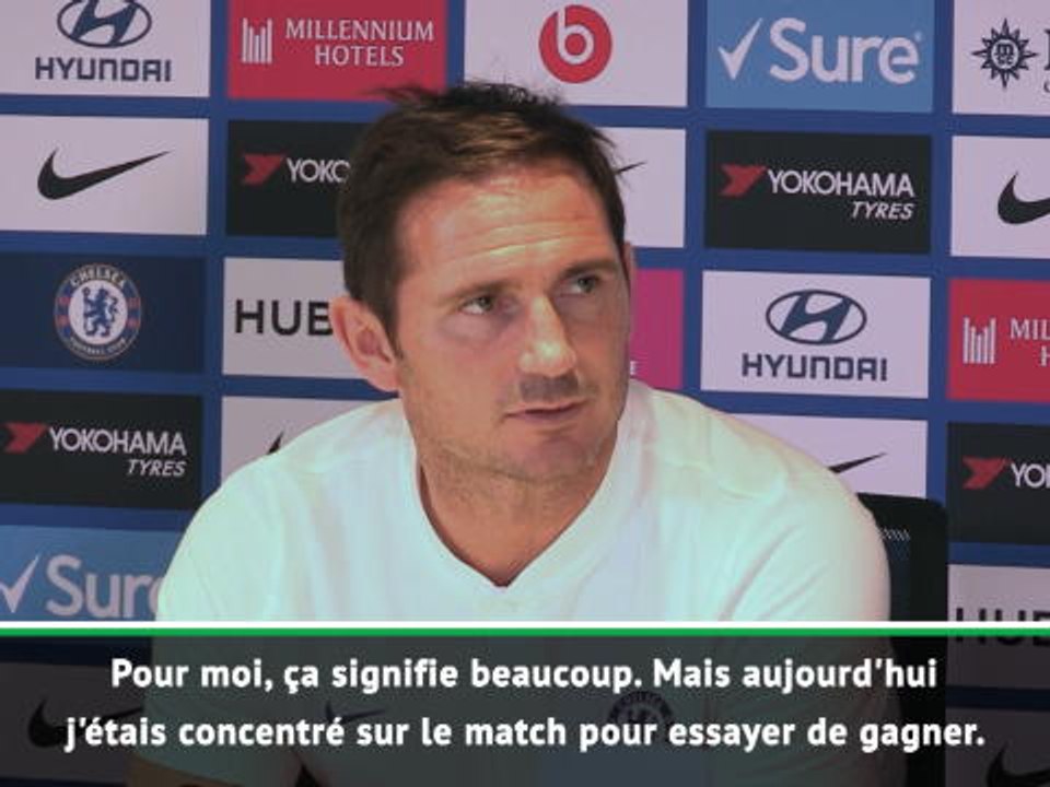 1ère j. - Lampard : "Un rêve de diriger un matc...