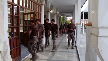 Terör saldırısında şehit olan 3 polis için mevlit okutuldu