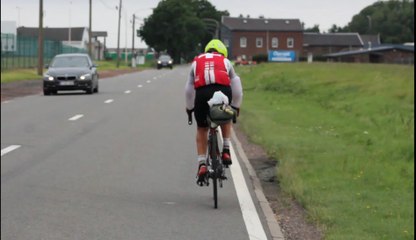 Un cycliste suisse bat un record du Guinness Book en passant par la Belgique