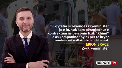 Report TV - Dy viktima nga shembja e skelës/ Reagon Braçe