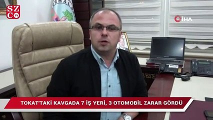 Tokat’ta iki grup arasında kavga