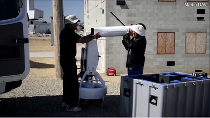 Drone that takeoff & landing in vertical طائرة درون تقلع وتهبط عامودياً