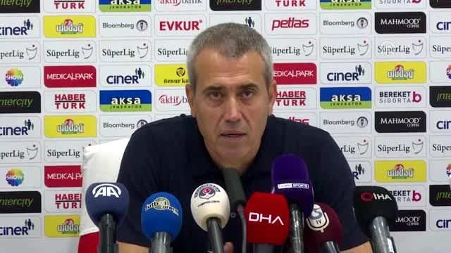 Kasımpaşa - Trabzonspor maçının ardından - Kasımpaşa Teknik Direktörü Özdeş