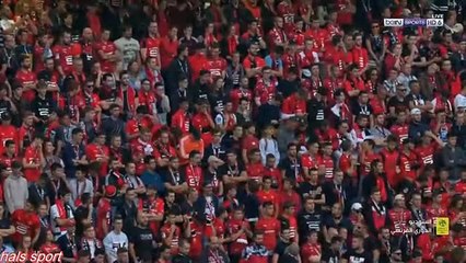 اهداف وملخص باريس جيرمان ورين 1-2 سقوط باريس جيرمان بدون نيمار