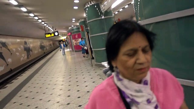 BDMV-14 Aruna & Hari Sharma arrived at Zooligisher Garten for Pullman Hotel Berlin Aug 12, 2019