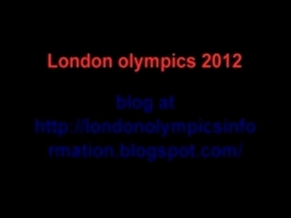 London olympics 2012 blog