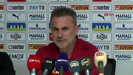 SPOR Göztepe - Antalyaspor maçının ardından