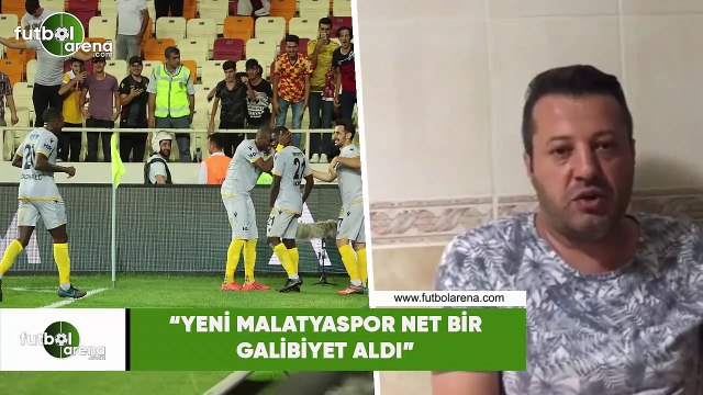 Murat Palta: Yeni Malatyaspor net bir galibiyet aldı