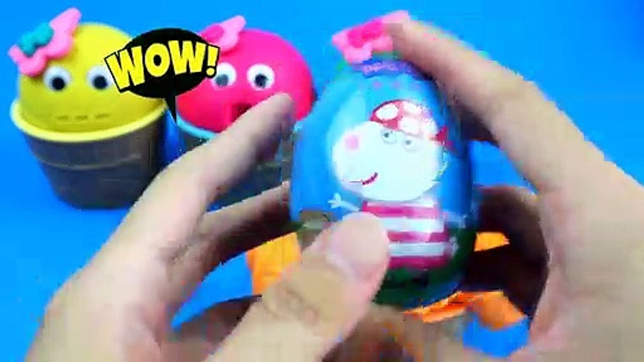 DIY How To Make Beautiful Baby Girls Ice Cream Cup with Playdoh | Kinder Surprise Toys