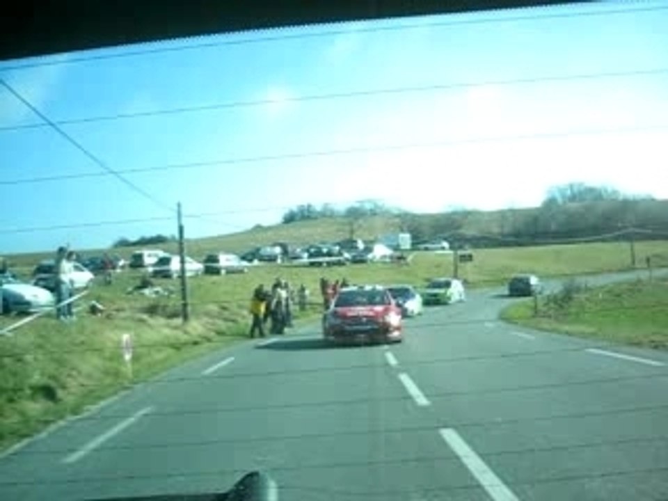 loeb vs polo rally monte carlo 2008