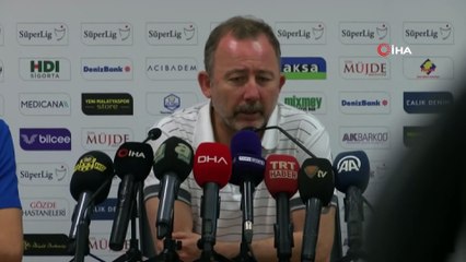 Sergen Yalçın: 'Sonuçtan ve oyundan memnunuz'