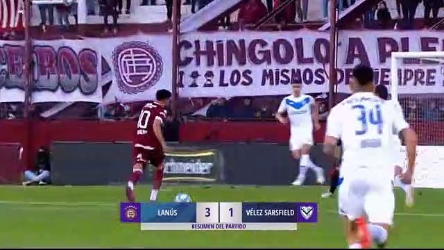 Lanús 3-1 Vélez - Superliga - Fecha 3