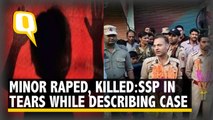 Minor Raped and killed in J&K: Baramulla SP Breaks Down While Describing The Details of the Case