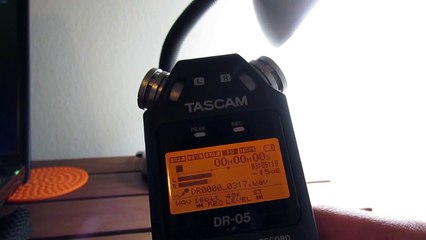 Gravador TASCAM DR-05 - REVIEW