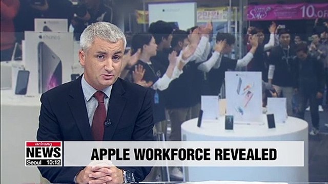 Apple reveals its number of employees in S. Korea for first time