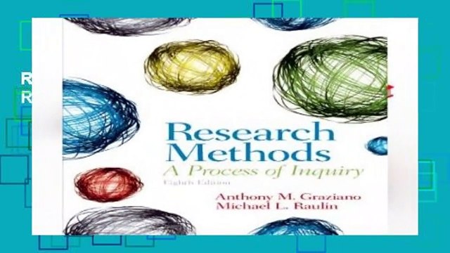 Research Methods: A Process of Inquiry Review