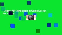 Procedural Generation in Game Design  For Kindle