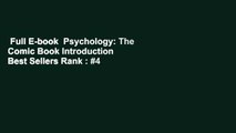 Full E-book  Psychology: The Comic Book Introduction  Best Sellers Rank : #4