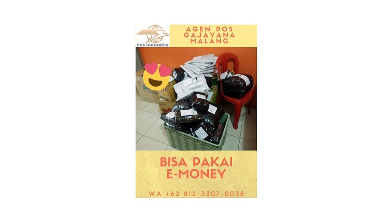 LACAK KIRIMAN ONLINE, WA +62 812-3307-0038, AGEN POS GAJAYANA MALANG