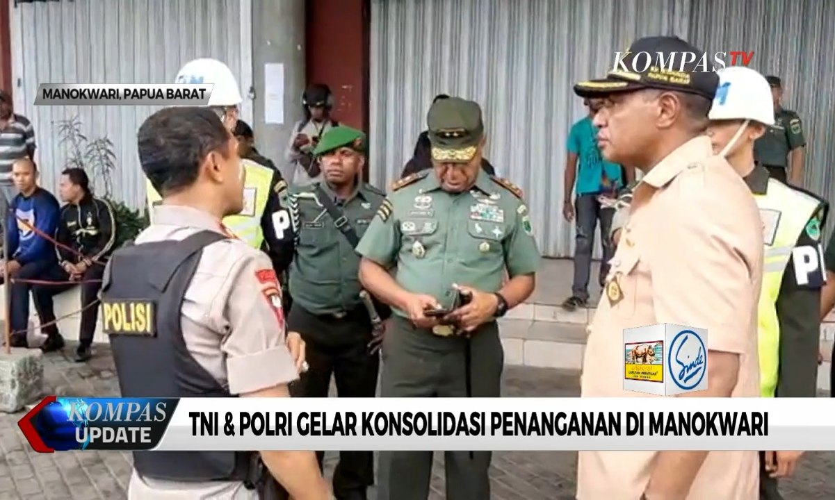 Pangdam XVIII/Kasuari, Kapolda dan Wagub Papua Barat Gelar Konsolidasi Penanganan di Manokwari