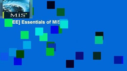 [FREE] Essentials of MIS