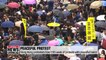 Hong Kong protesters hold 11th week of protests with peaceful march