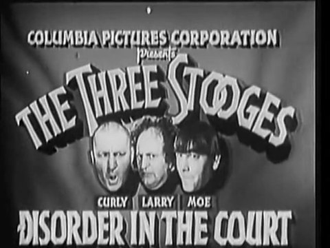 Classic TV - The Three Stooges - Disorder in the Court (1936)