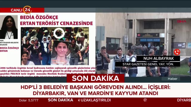 HDP'li Belediye Başkanları görevden alındı