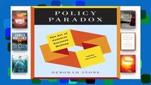 [FREE] Policy Paradox: The Art of Political Decision Making